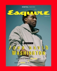Ein erster Versuch fr das Cover der ersten Esquire-Ausgabe
